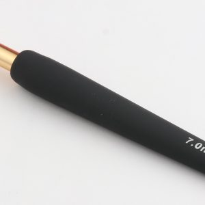 Aluminum Gold Hook with Soft Handle 7mm