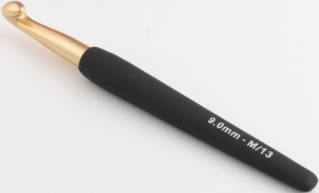 Aluminum Gold Hook with Soft Handle M