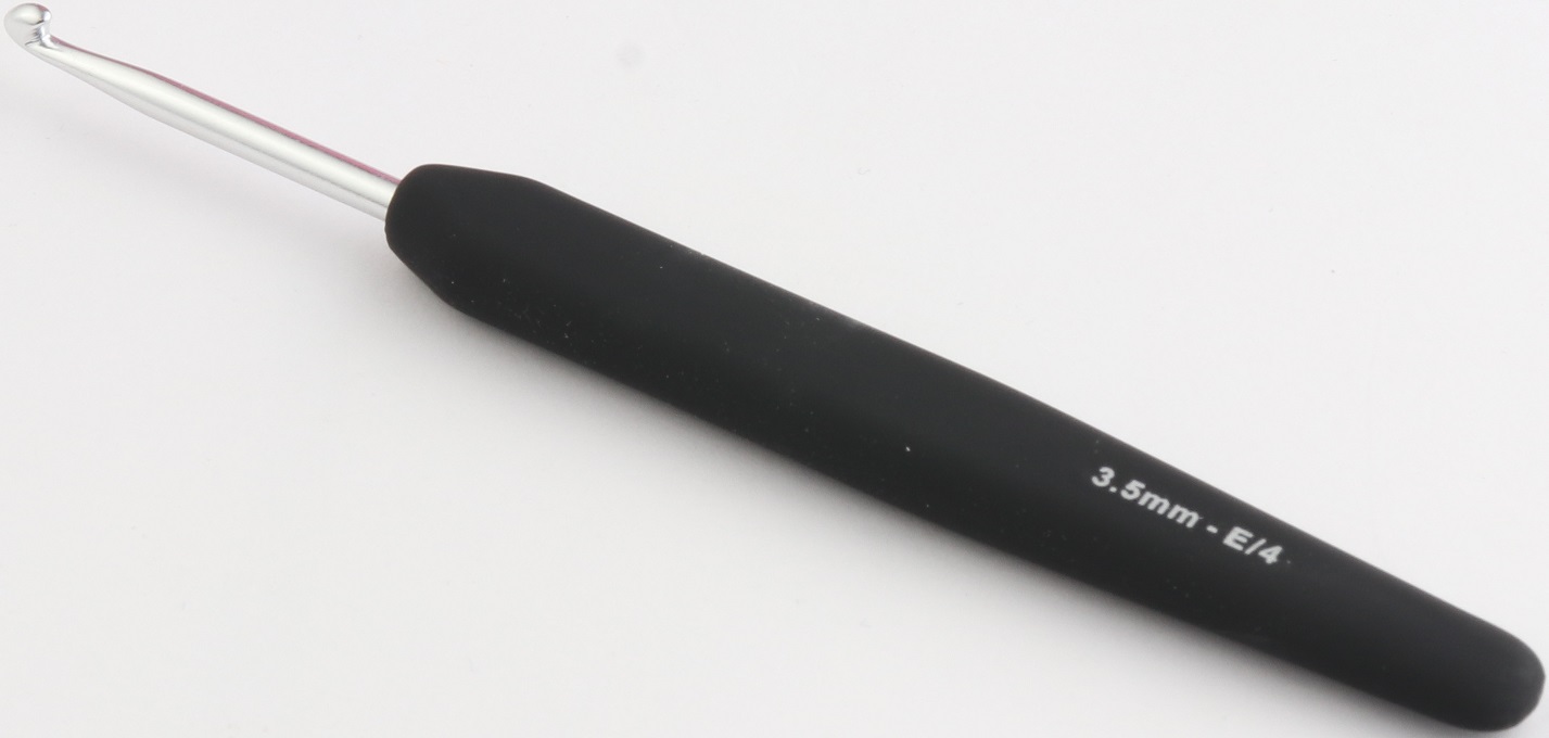 Aluminum Silver Hook with Soft Handle E