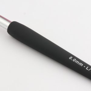 Aluminum Silver Hook with Soft Handle L