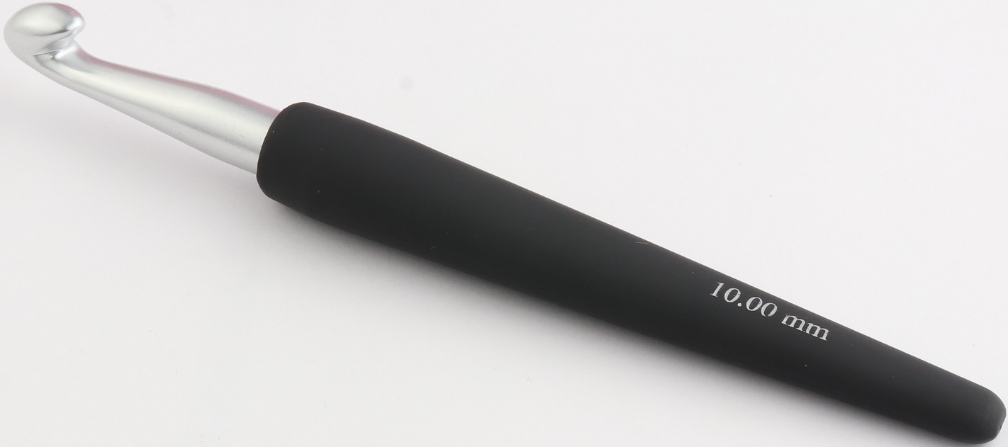 Aluminum Silver Hook with Soft Handle N