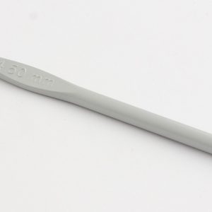 Knit Pro Grey Aluminum Hook US7