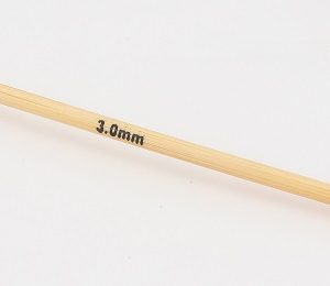 Knit Pro Bamboo Hook 3mm