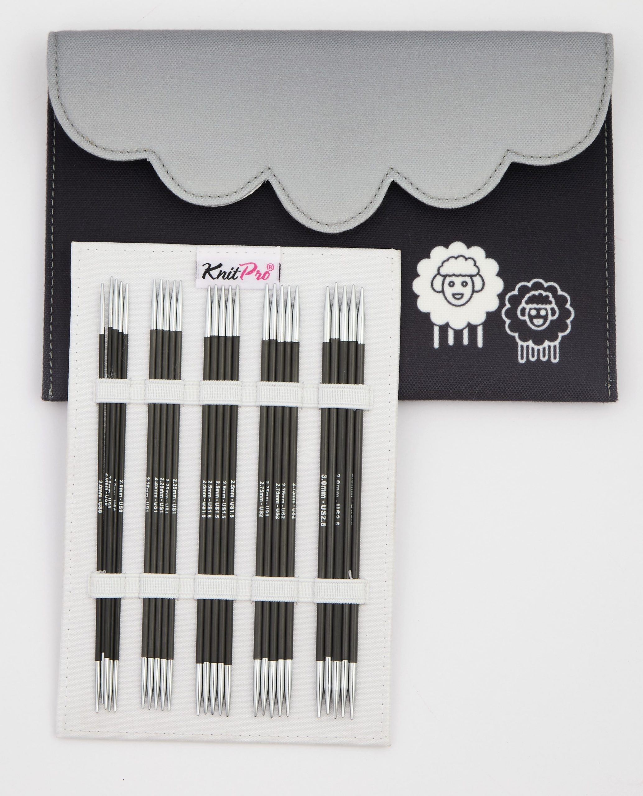 Karbonz 6" Double Pointed Deluxe Set (0-6)