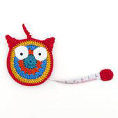 Crochet OWL Tape Measure 10102