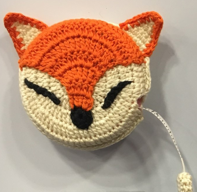 Crochet FOX Tape Meas 10116