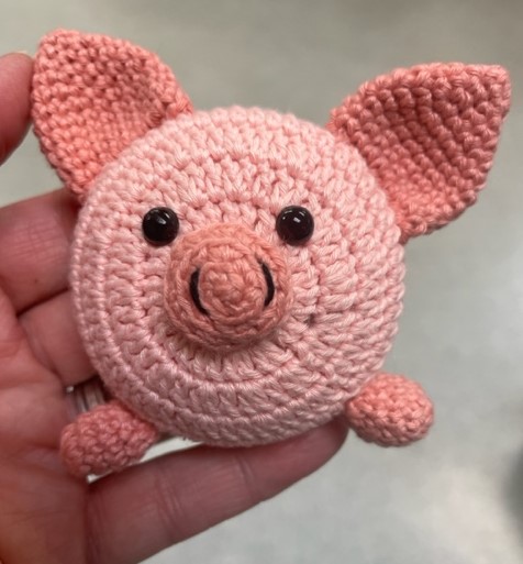 Crocheted PIG Tape 10123
