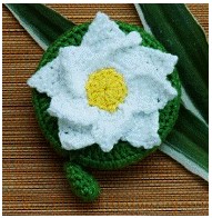 Crochet FLOWER Tape Meas 10125