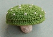 Crocheted MUSHROOM Tape 10131