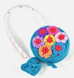 Crochet FLORAL Tape Measure 10203