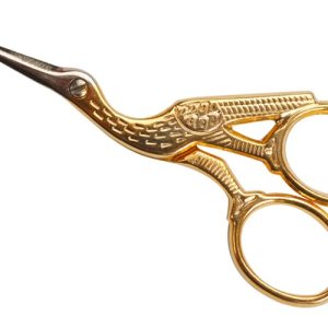 Bohin Stork Scissor Gilt 3.5"