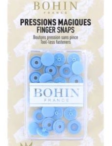 Bohin 3/8" Finger Snaps Sky Blue