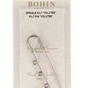 Bohin 3" Kilt Pin Silver