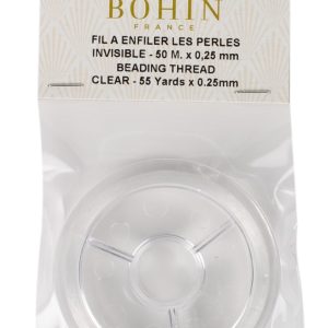 Bohin Clear .25 Nylon Thread 54yd