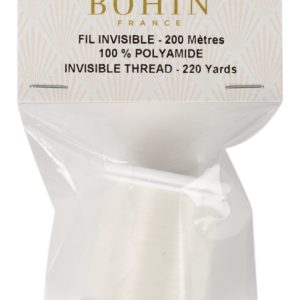 Bohin Clear Nylon Hem Thread 220yd