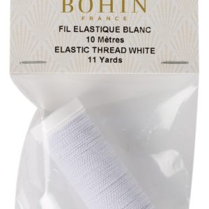 Bohin Elastic Thread 11yd - White