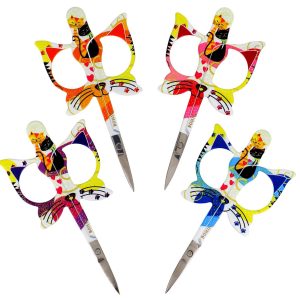 Bohin "Cats" 12pc Scissor Display