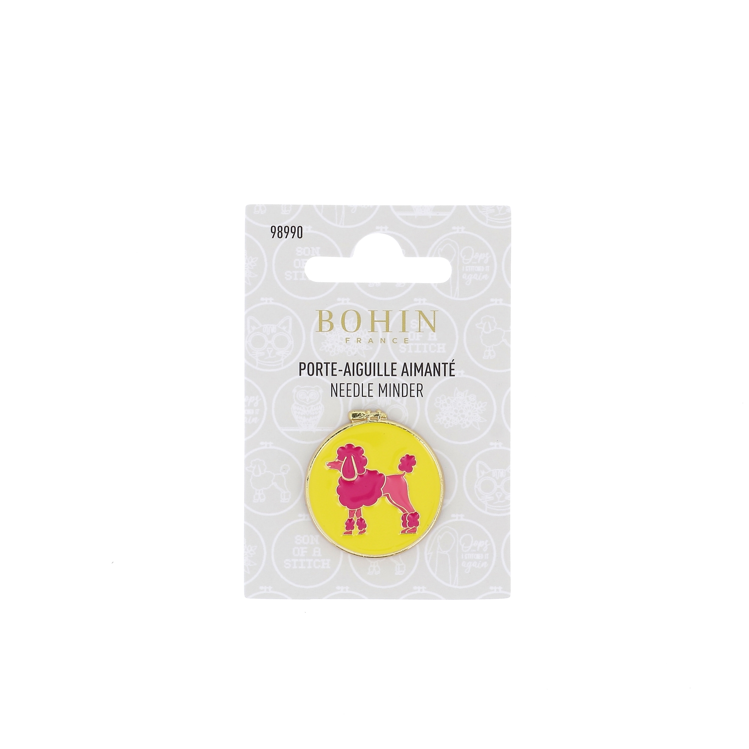 Needle Minder Magnets - Poodle