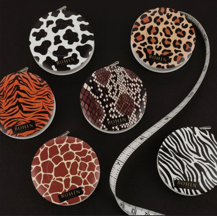 Bohin "Savage" Tape Measure Display 14pcs