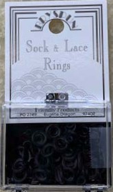 Bryspun Sock & Lace Rings (Black)