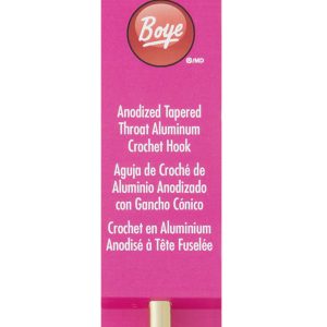 Aluminum Boye Crochet Hook H