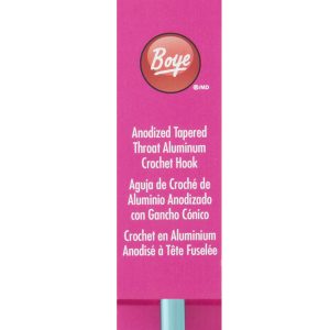 Aluminum Boye Crochet Hook J