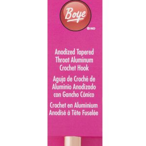 Aluminum Boye Crochet Hook N