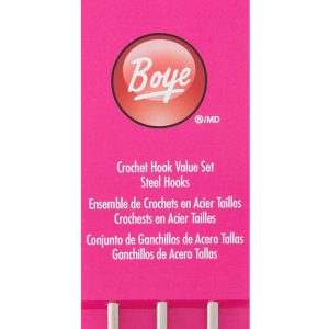 Steel Crochet Hook Set