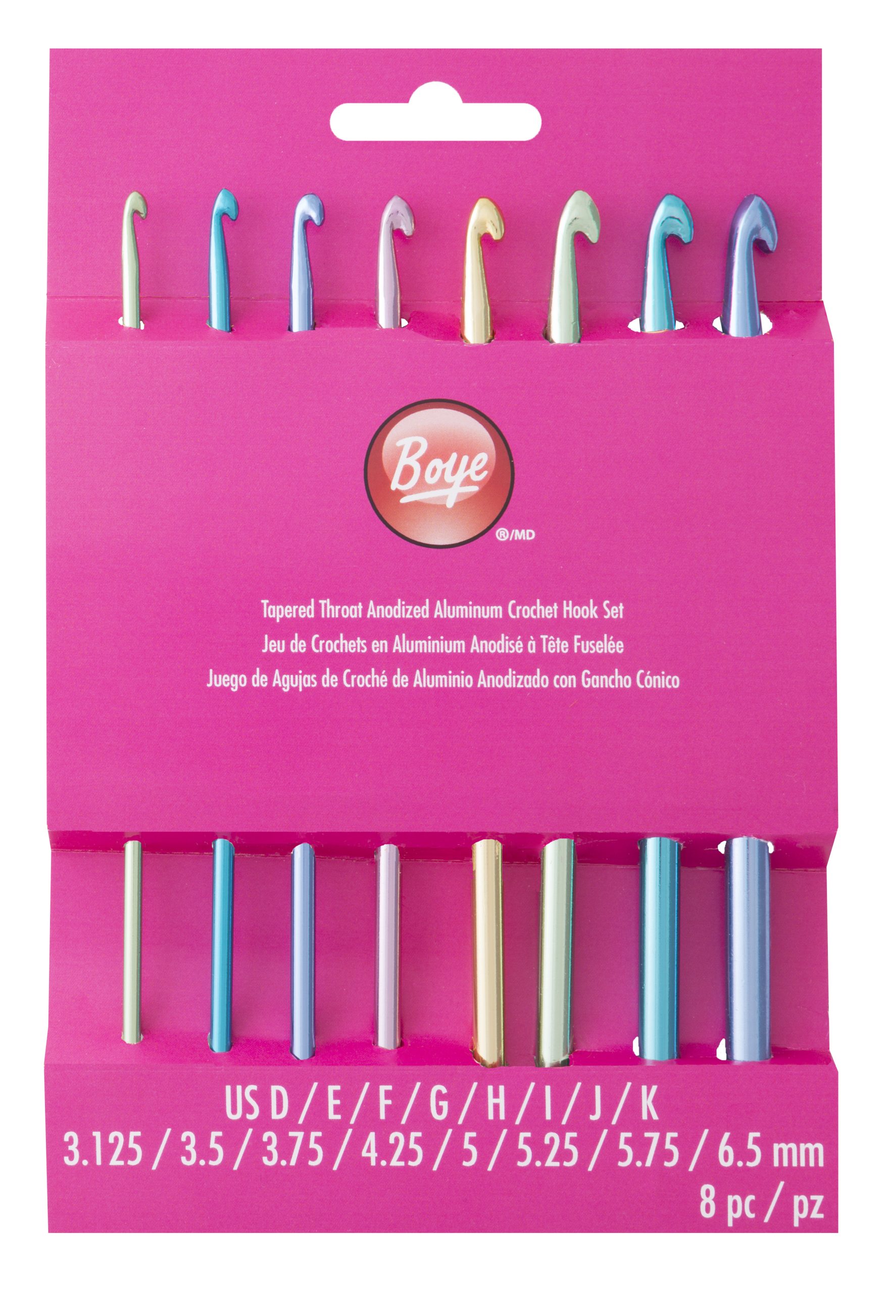 Aluminum Crochet Hook Set (D-K)