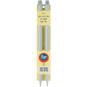 Boye 14" Single Pointed Jumbo Needle #19
