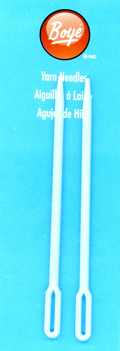 Child's Plastic Yarn Needles