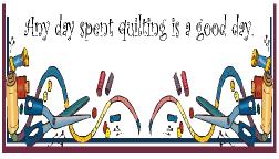 Any Day Quilting Magnet