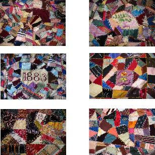 Crazy Quilt Note Cards