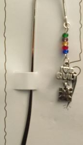 Bookmark Love To Quilt Charm