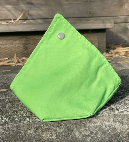 Small Snap Project Bag Lime