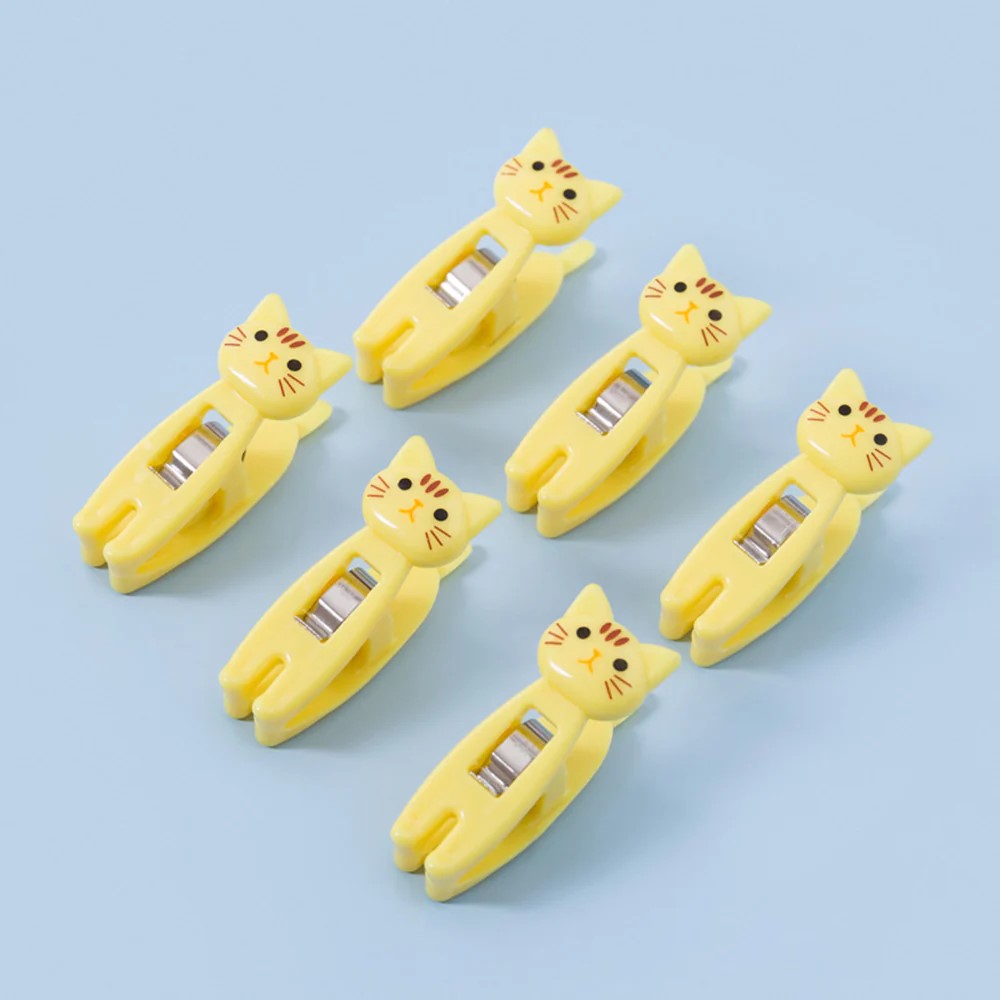 Kitty Clip YELLOW 20 pcs