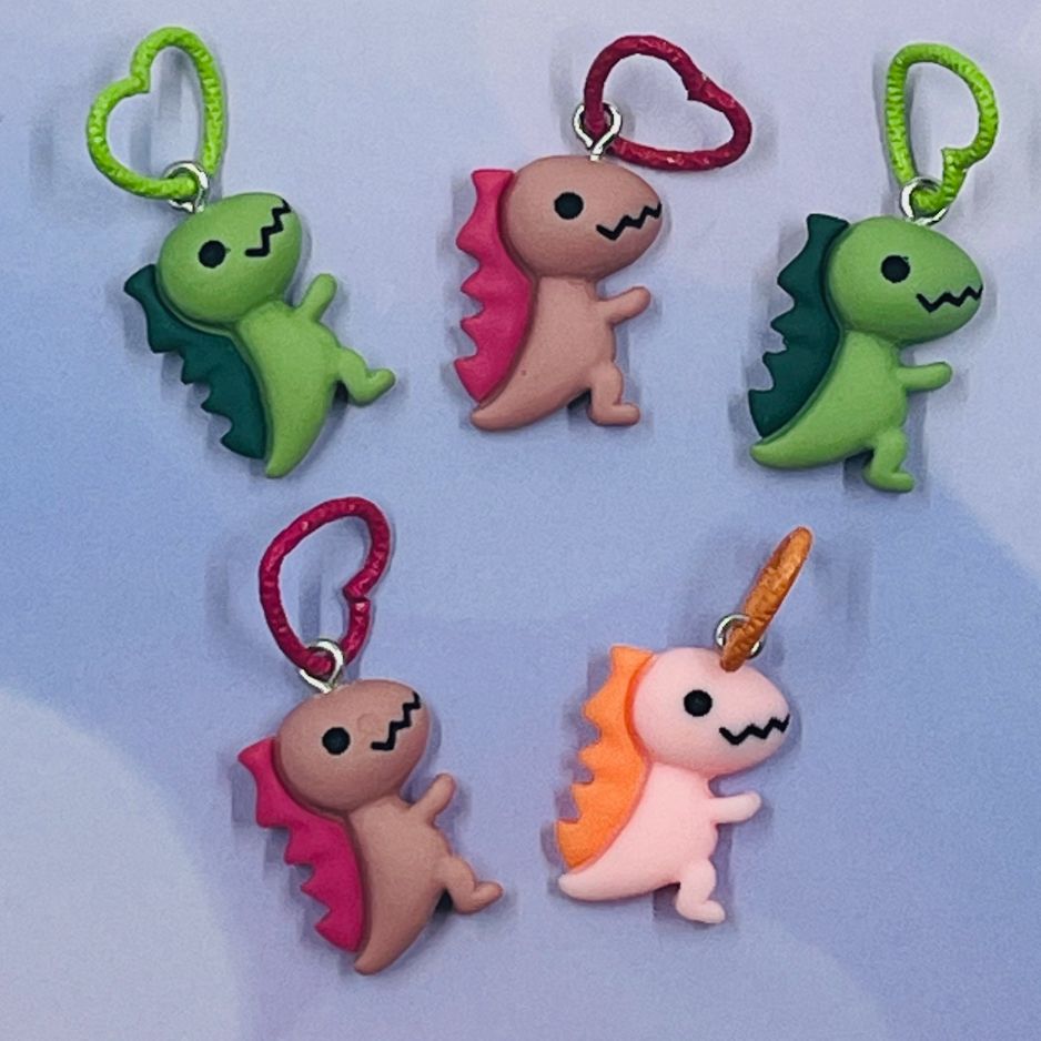 Stitch Marker Dinosaurs