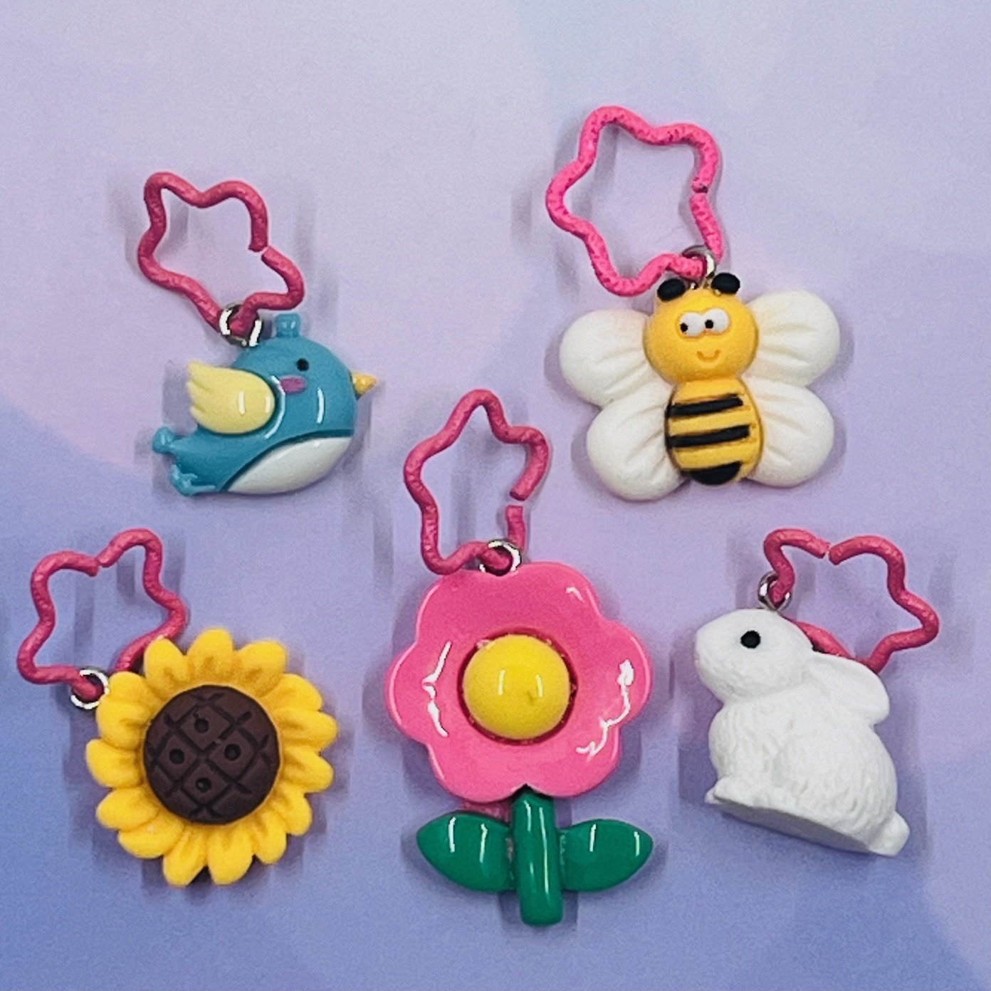Stitch Markers Bird & Bee