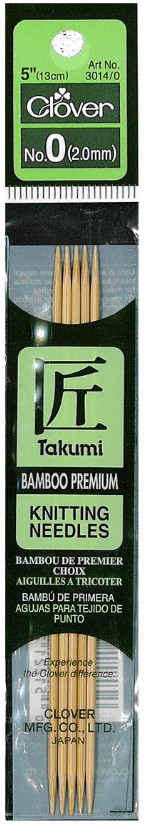 Clover 5" Double Point #0