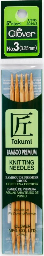 Clover 5" Double Point #3