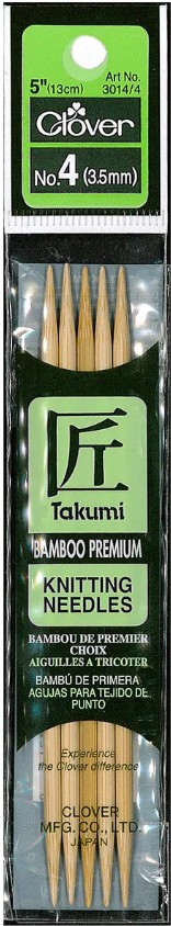 Clover 5" Double Point #4