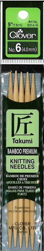 Clover 5" Double Point #6