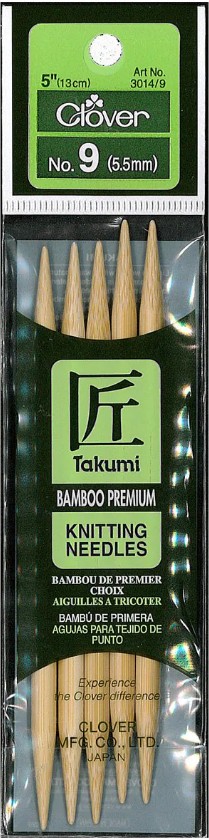 Clover 5" Double Point #9