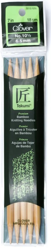 Clover 7" Double Point #10 ½