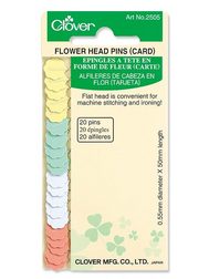 Pins Flower Head Card CLV2505
