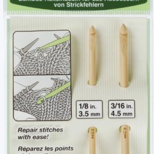 Bamboo Knitting Repair Hooks