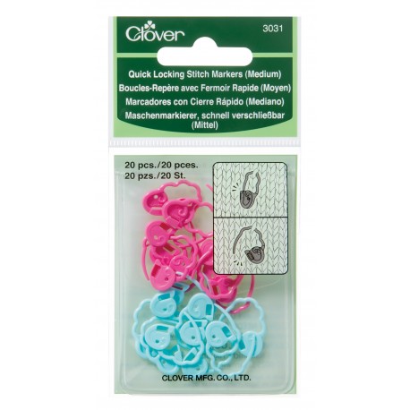 Quick Locking Stitch Markers (med) 3031