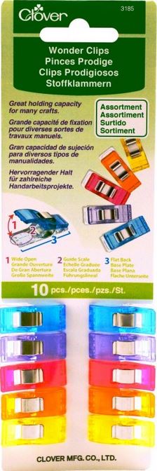 Wonder ClipAsst 10pcs 3185