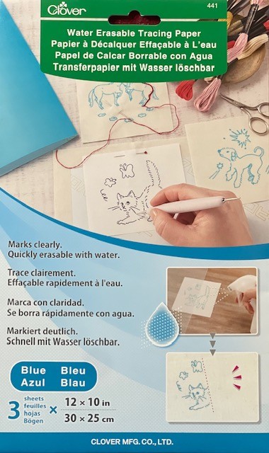 Water Erasable Tracing Paper