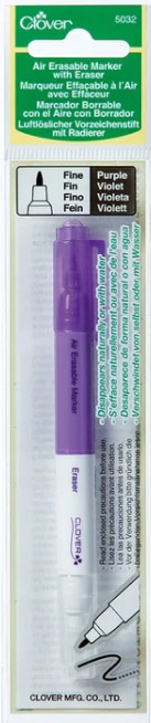 Air Erasable Marker Purple with Eraser